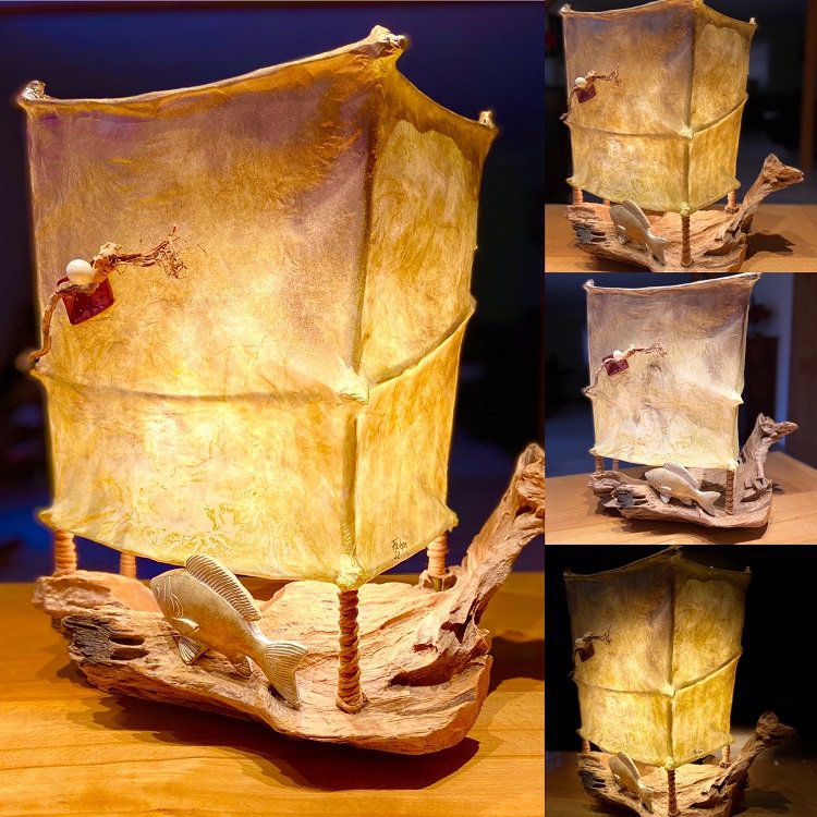 "Fischers Leuchte" - Lichtskulpturen