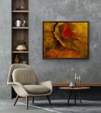 "Neubeginn" 2018, 100 x 80 cm, Preis.: 1.400,-  - Werke