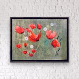 "Mohnbl&uuml;ten auf gr&uuml;nem Grund" (nicht mehr verf&uuml;gbar) - Werke
