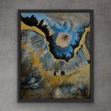 "Utopia", 2021, 100 x 80 cm, Preis: 1.400,-  - Werke