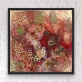 "13" 2023, 50 x 50 cm, Preis: 500,- - Werke